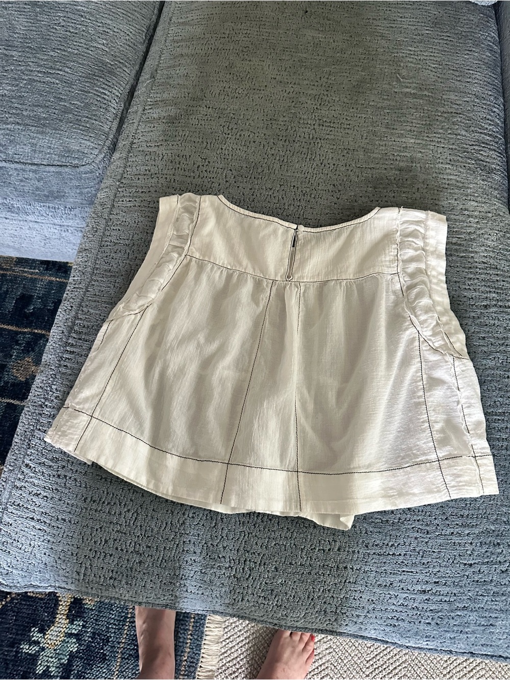 Anthropologie white tank top - Picture 2 of 3